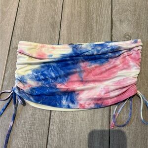 Faded Rose Multicolor Tube Top Size M